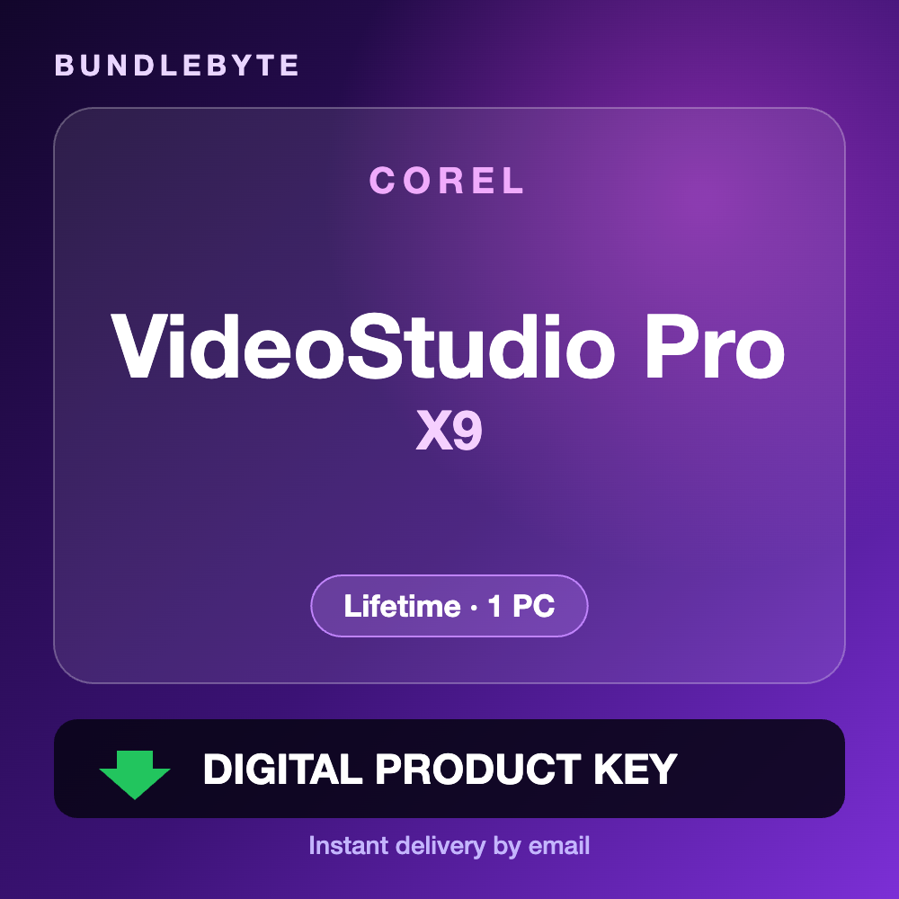 Corel VideoStudio Pro X9 licence key