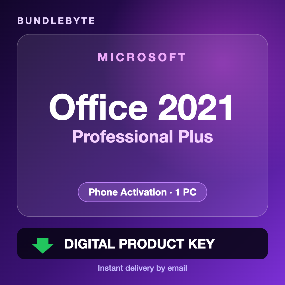 Office 2021 Professional Plus licence key