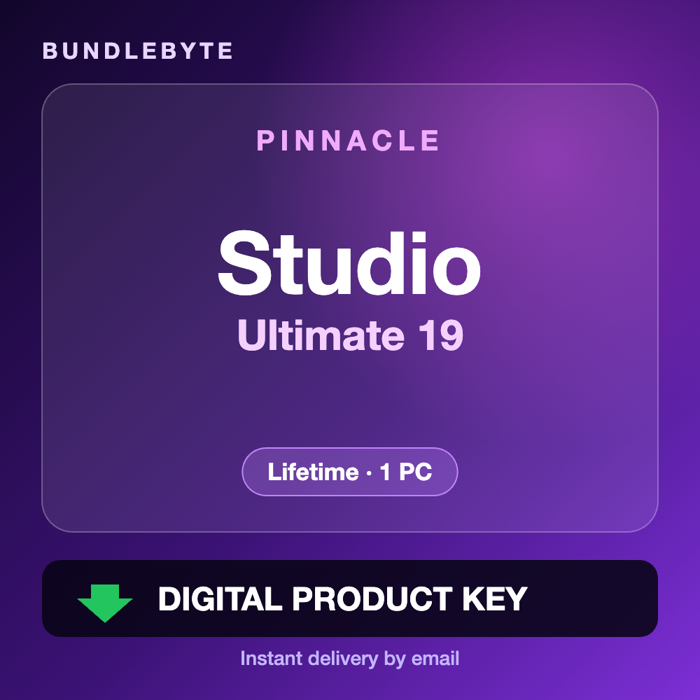 Pinnacle Studio Ultimate 19 licence key