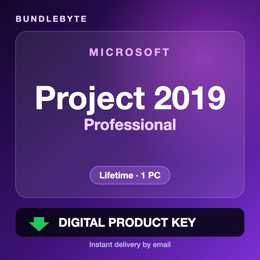 Project Professional 2019 licence key
