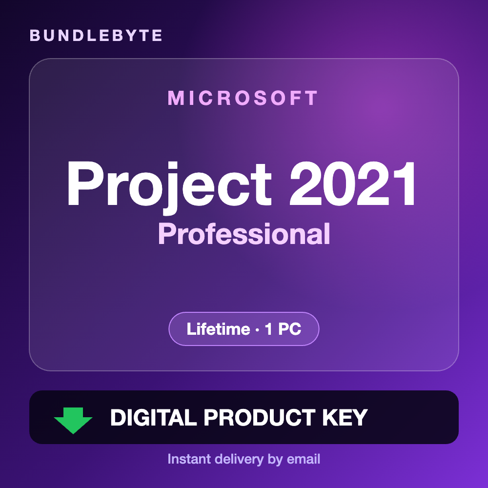 Project Professional 2021 licence key