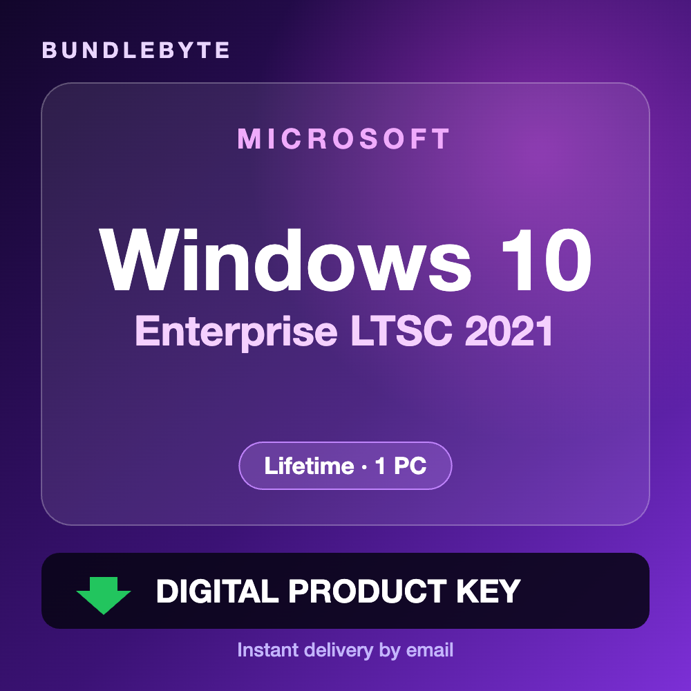 Windows 10 Enterprise LTSC 2021 licence key