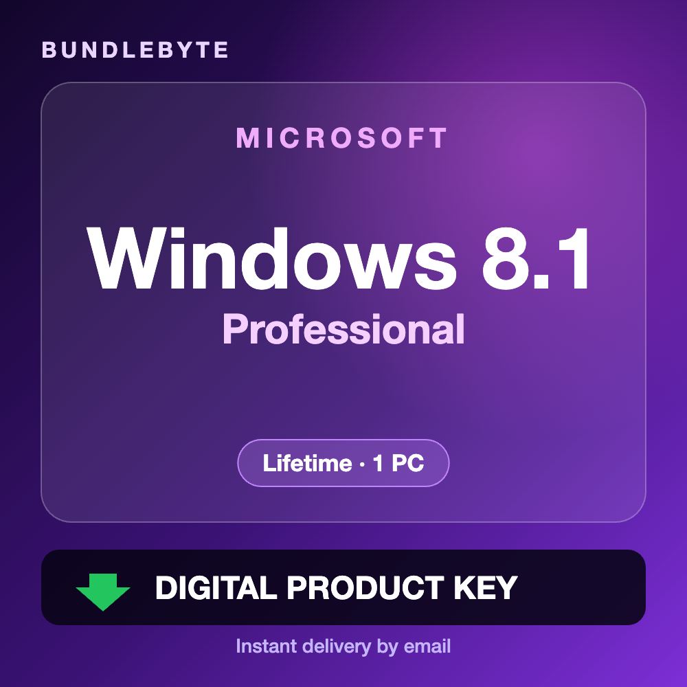Windows 8.1 Professional licence key
